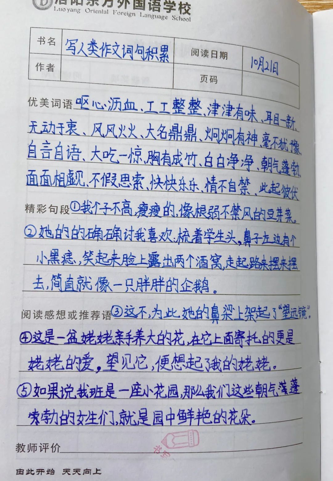 師生共讀一本書——洛陽東外小學(xué)部“滿天星”閱讀計(jì)劃