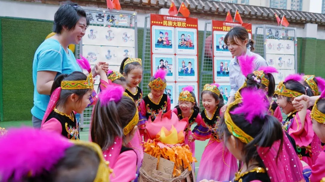 洛陽東方外國語幼兒園獻禮建黨一百年暨六一民族大聯(lián)歡活動